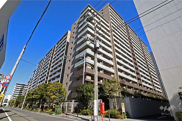 グランドメゾン品川シーサイドの杜の外観(南西側から)