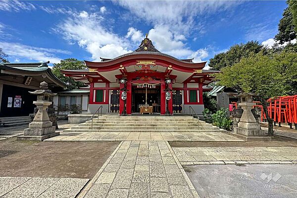 品川神社の外観