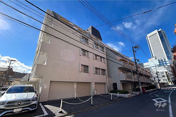 ソフトタウン代々木の外観（北東側から）