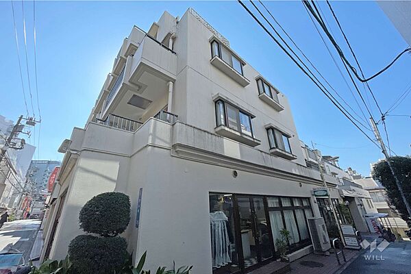 エルアルカサル渋谷夢想庵の外観（北東側から）