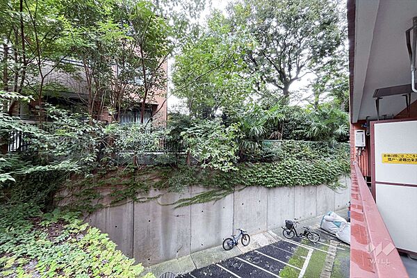 バルコニーからの眺め（北方向）