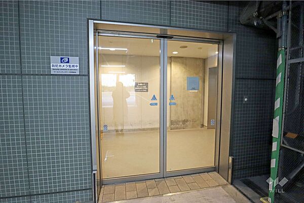 駐輪場の出入り口