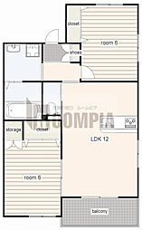 コミーテ薮田B 2階