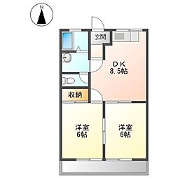 エポックハイムけんせいＡ 2階