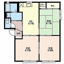 サニーハウスＡ 2階