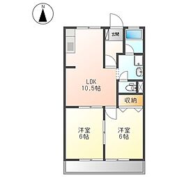 エポックハイムけんせいＤ 2階