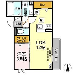 レセンテさくらII 1階