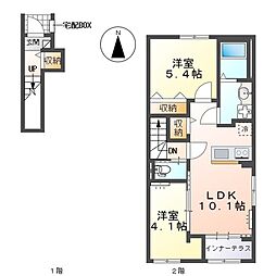 那加前洞新町K様アパート(仮) 2階/202