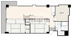 ハイタウンみずほ2 3LDKの間取図画像