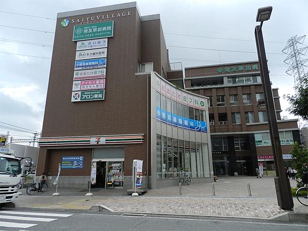 画像16:埼友草加病院（1389m）