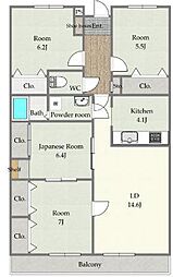 間取図画像 4LDK