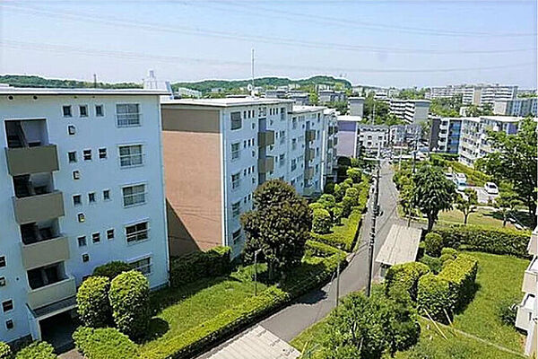 綺麗に手入れされた共有部分からは、管理の良さが伝わります。大きな敷地内は生活施設が充実し、緑が豊かで四季の移ろいを感じながら過ごせます。
