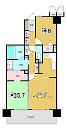 ロイヤルガーデン宇多津四番丁 2LDKの間取図画像