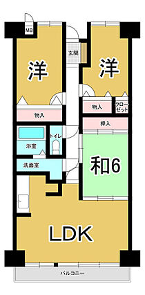 3LDK、和室...