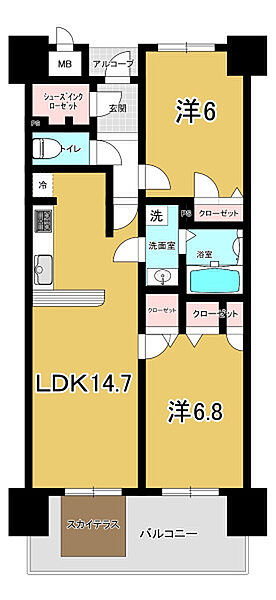 間取り：336000007597