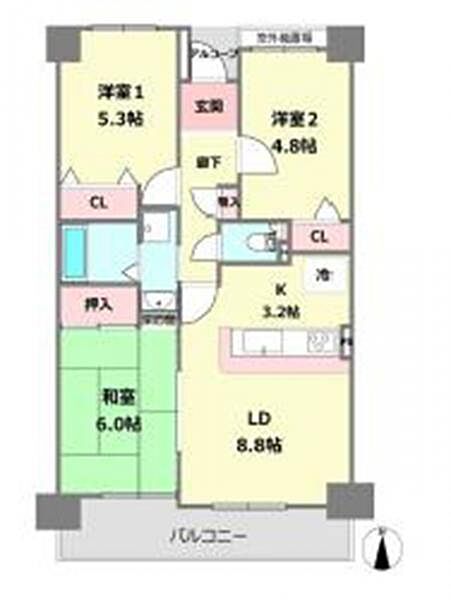 間取り：328000667824
