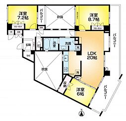 間取図画像 3LDK