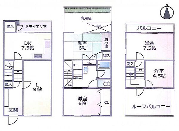 間取り：328000525962