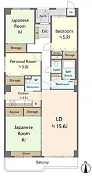 間取図画像 4LDK