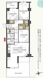 間取図画像 3LDK