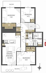 千里緑丘住宅壱七号棟