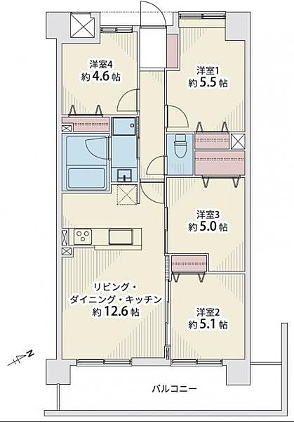 間取り：328000674233
