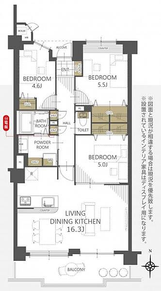 間取り：328000685608