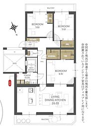 山田西B団地壱六棟