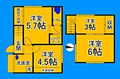 大阪市住吉区清水丘3丁目 2階建 築37年のイメージ