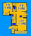 堺市北区長曽根町 3階建 築8年のイメージ