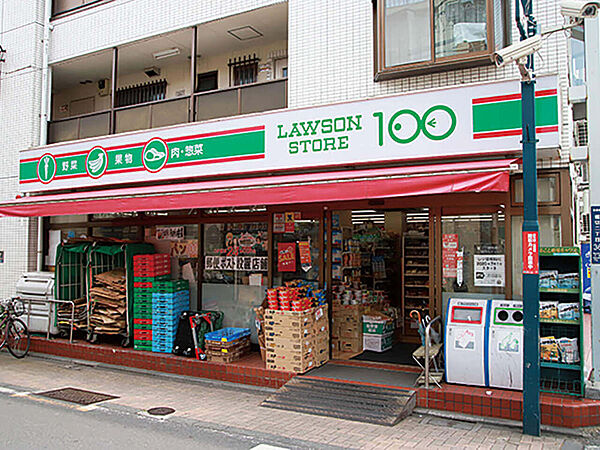 ローソンストア100品川二葉四丁目店：徒歩4分（250ｍ）