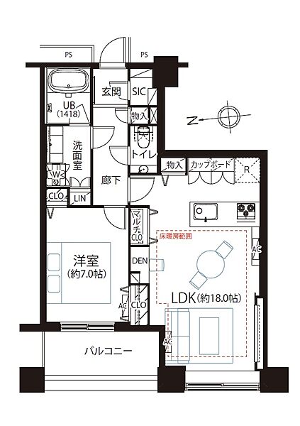 【間取り図】