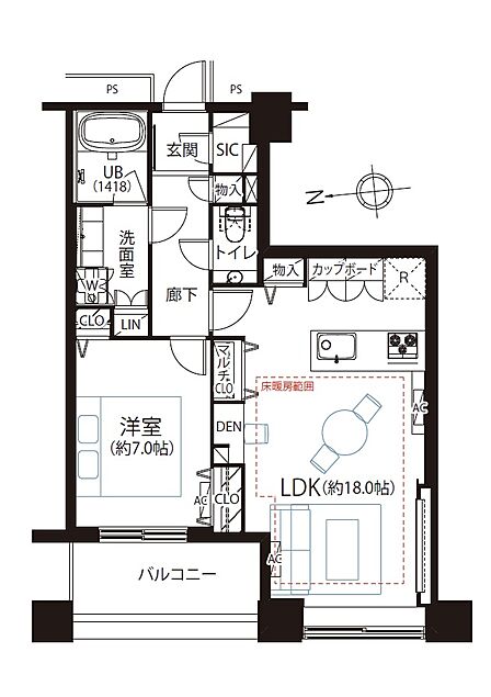 【間取り図】