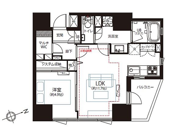 【間取り図】