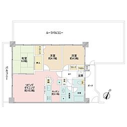 間取図画像 3LDK