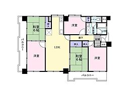 南八王子ヒミコマンション 5LDKの間取図画像
