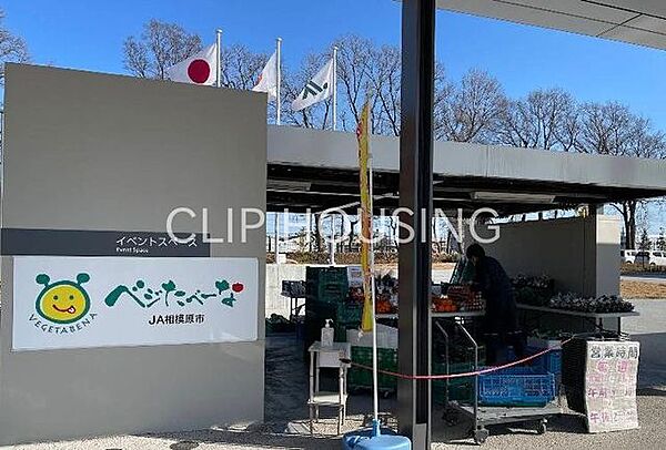 JAファーマーズ相模原協同病院直売所 徒歩13分。 990m