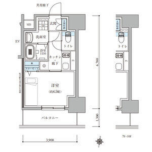 同じ建物の物件間取り写真 - ID:223030910681