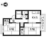 京都市西京区牛ケ瀬林ノ本町 2階建 築41年のイメージ