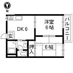 京都市南区西九条大国町 2階建 築36年のイメージ