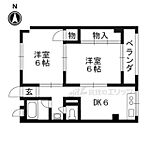 宇治市五ケ庄梅林 3階建 築49年のイメージ