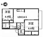 城陽市長池里開 2階建 築27年のイメージ