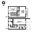 京田辺市東鍵田 2階建 築23年のイメージ