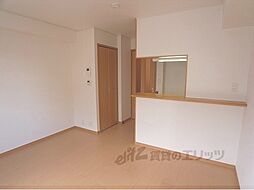 京阪本線 伏見桃山駅 徒歩29分の賃貸アパート 2階1LDKのリビング/ダイニング