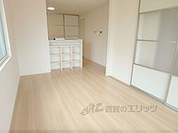 近鉄京都線 寺田駅 徒歩5分の賃貸アパート 1階2LDKのリビング/ダイニング