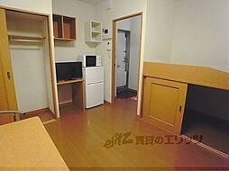 近鉄京都線 近鉄丹波橋駅 徒歩11分の賃貸アパート 1階1Kのリビング/ダイニング