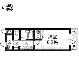 サクセス52 1Kの間取図画像