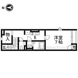 レオネクスト広野 1Kの間取図画像