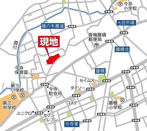 地図を拡大表示