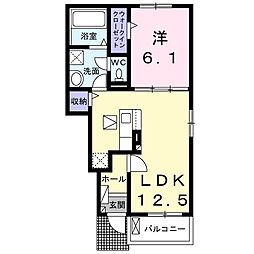 アンビシャスA 1階